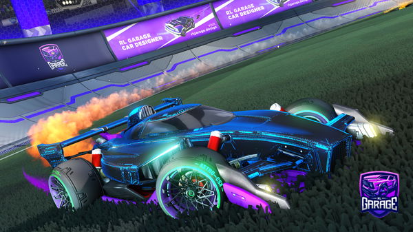 A Rocket League car design from CrazyRedTail