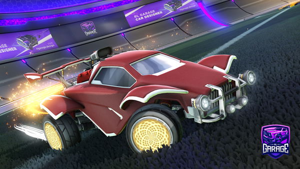 A Rocket League car design from LouinaldoCR7