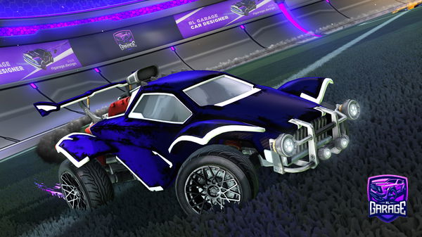 A Rocket League car design from Amiguinhoespancaxota