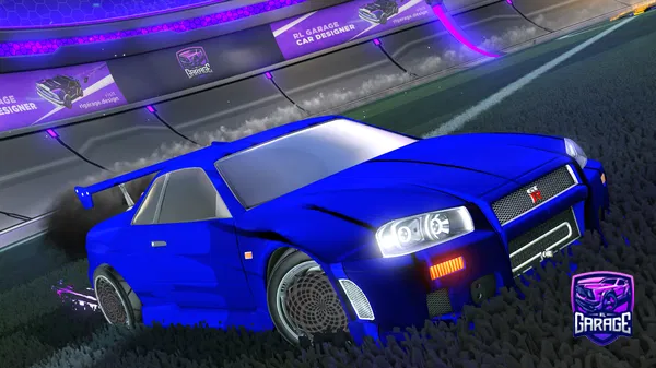 A Rocket League car design from harveywellybob