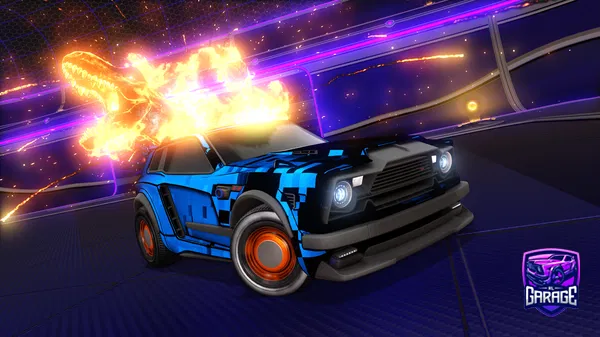 A Rocket League car design from HighOctane-123
