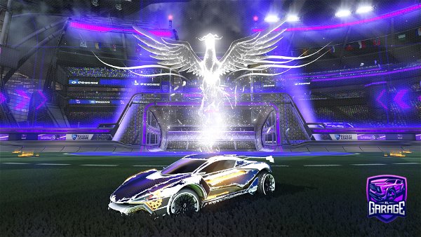 A Rocket League car design from FightXs