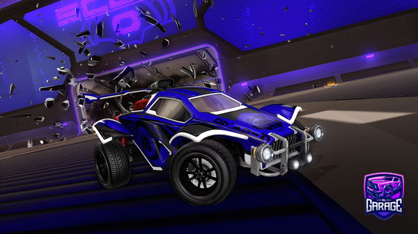 A Rocket League car design from Baderwhske