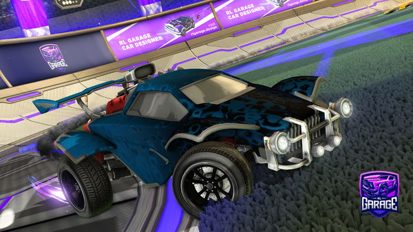 A Rocket League car design from hduo