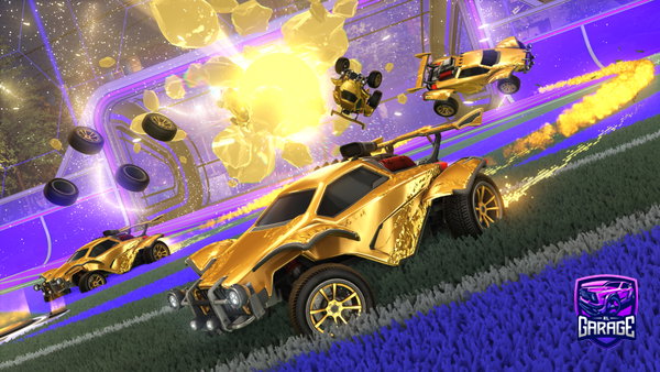 A Rocket League car design from MendozaJ_007
