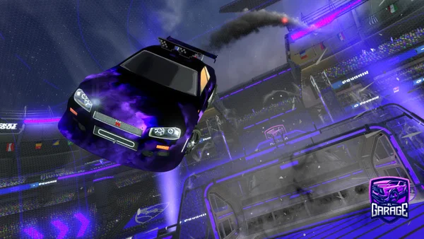 A Rocket League car design from WFC_NOXY