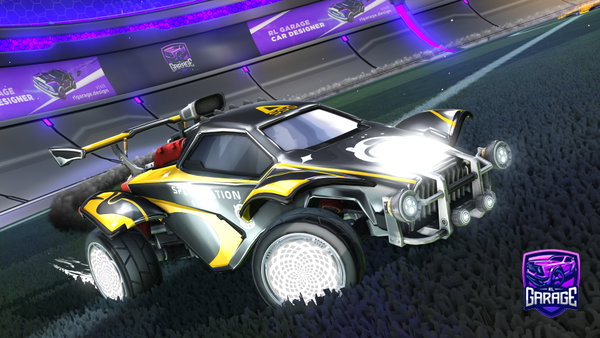 A Rocket League car design from Savvy_YTonYT