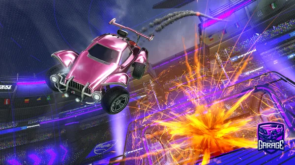 A Rocket League car design from laclaquettee