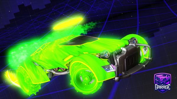 A Rocket League car design from LeKriliq