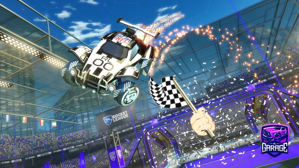 A Rocket League car design from TeslaBeats