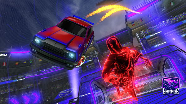 A Rocket League car design from Zachiey29