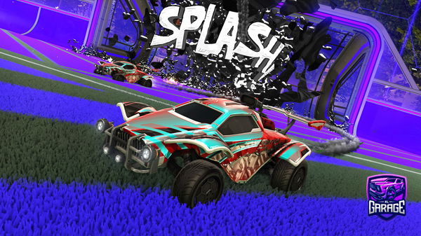 A Rocket League car design from XxLAMETRADERxX