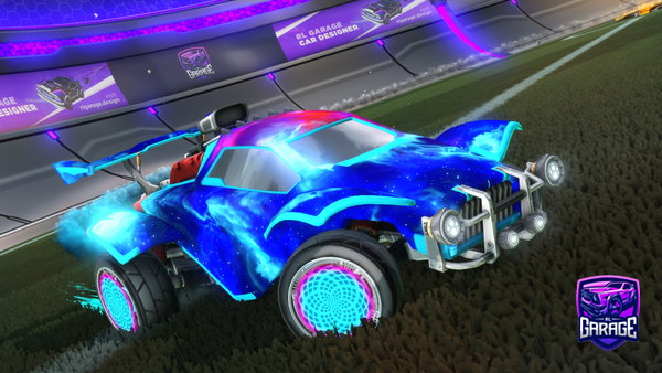 A Rocket League car design from Zxlyz9410