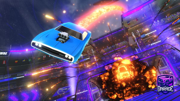 A Rocket League car design from youngy6807