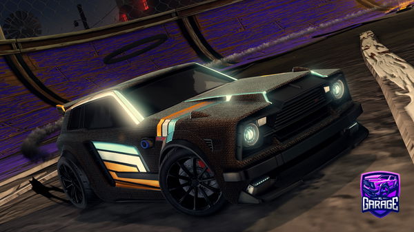 A Rocket League car design from Mid0G