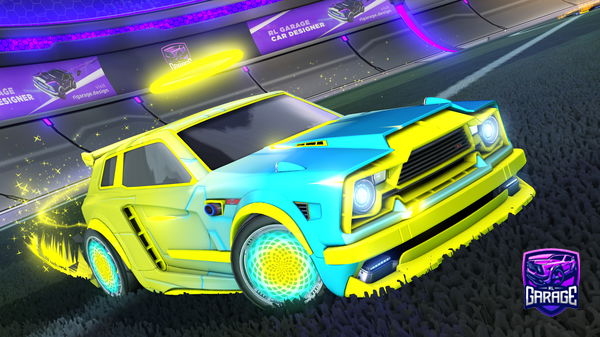 A Rocket League car design from Musty5397