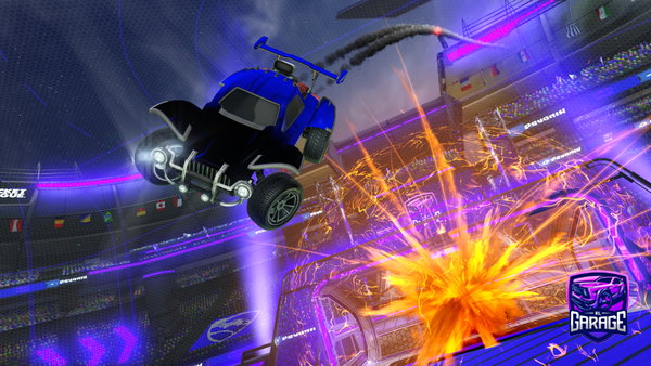 A Rocket League car design from OmX3MK