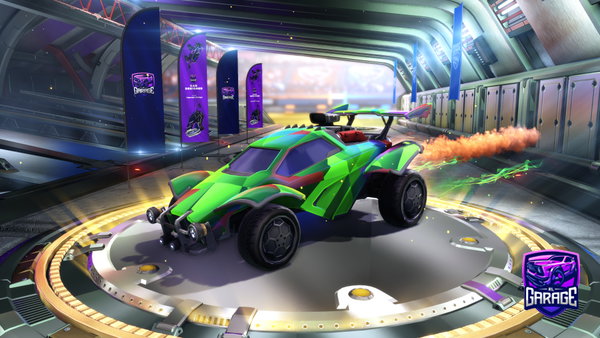 A Rocket League car design from Skybluefrog7