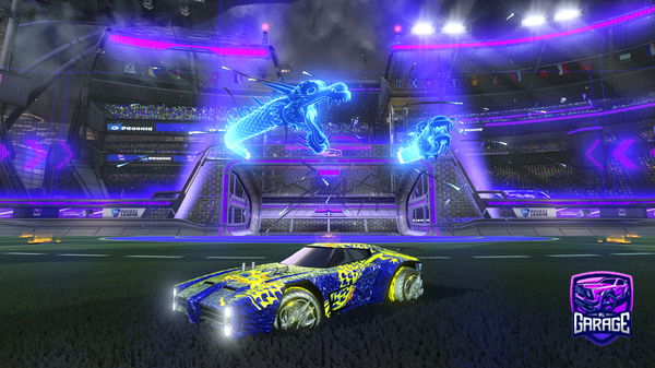 A Rocket League car design from alpacalypse12