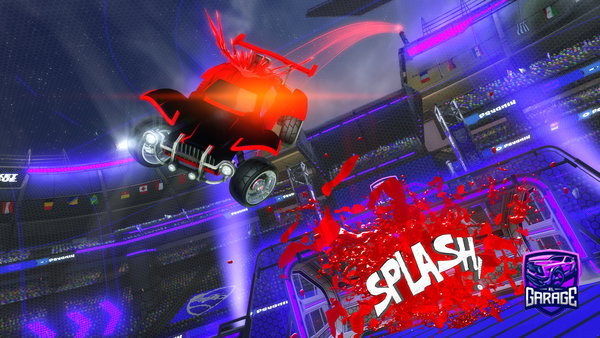 A Rocket League car design from Sped-Speeds