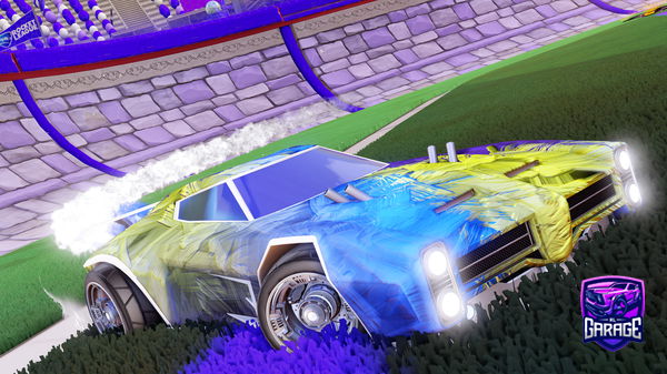 A Rocket League car design from CrazyPlant