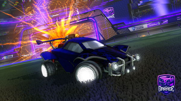 A Rocket League car design from CryptoxXD