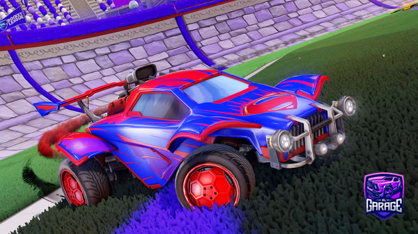 A Rocket League car design from JojoTico