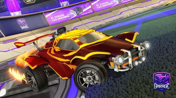 A Rocket League car design from bob-tomatoe
