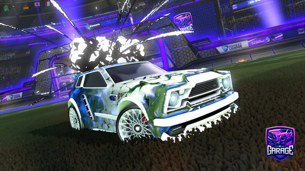 A Rocket League car design from LucasPlaysVidGam