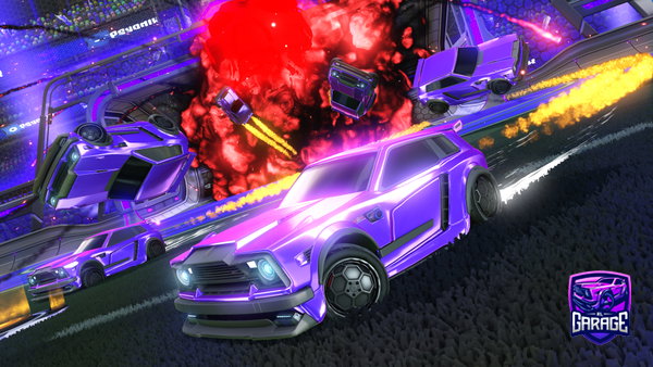 A Rocket League car design from Mrtonate