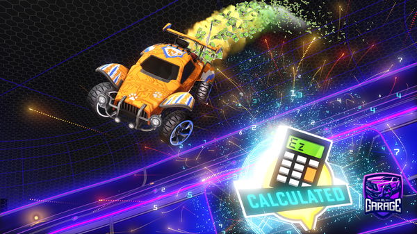 A Rocket League car design from Wulff