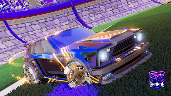 A Rocket League car design from dogemaster42