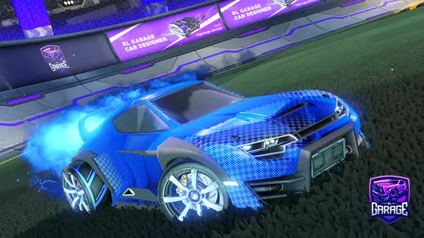 A Rocket League car design from Golden_Haze19