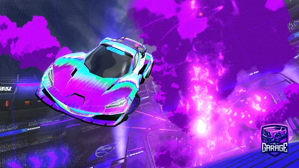 A Rocket League car design from BlxxdyKing