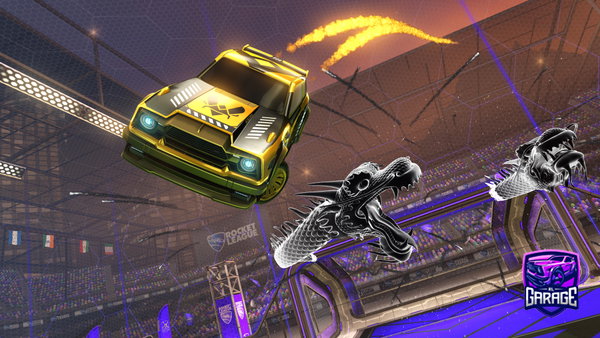 A Rocket League car design from RipInquisitor3