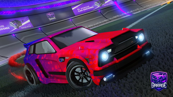 A Rocket League car design from MR27I-