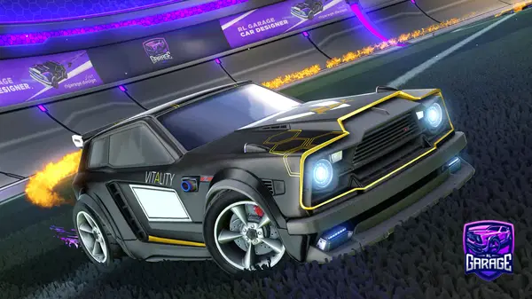 A Rocket League car design from rvdvvdv