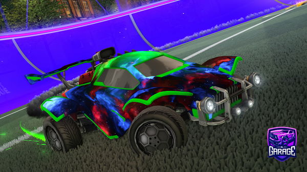 A Rocket League car design from Interstellar_Dragon