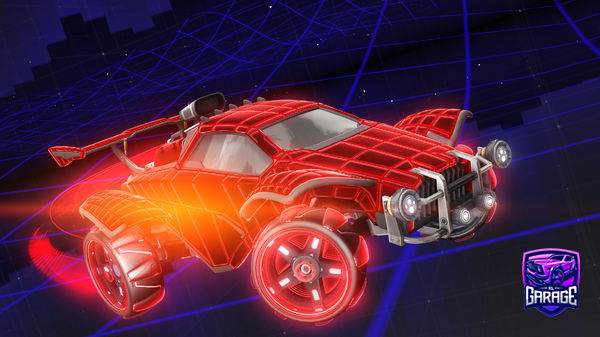 A Rocket League car design from RaZeRektU