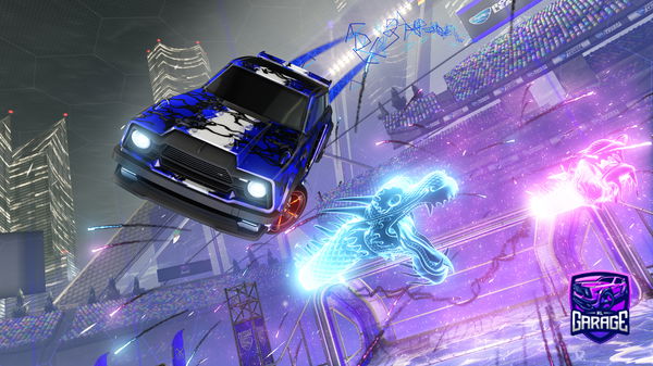 A Rocket League car design from Rocketeer777