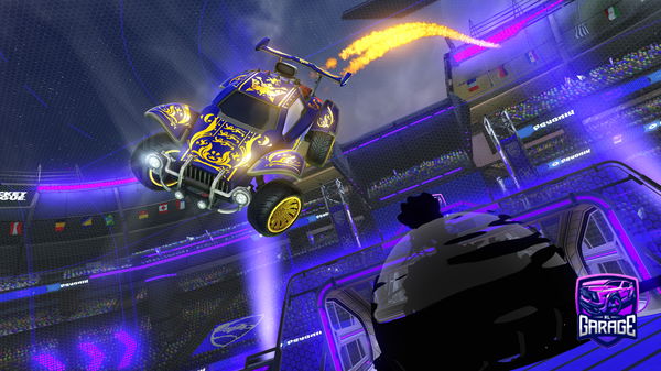 A Rocket League car design from laclaquettee