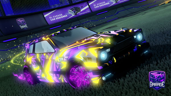 A Rocket League car design from Jontxy