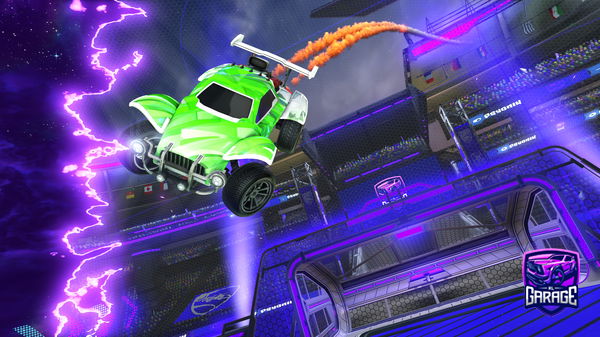 A Rocket League car design from DaniD14