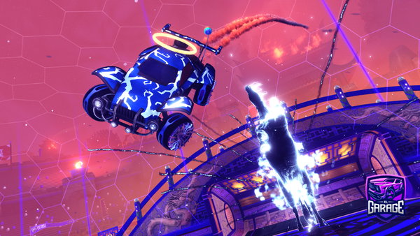 A Rocket League car design from NGRMarcellox