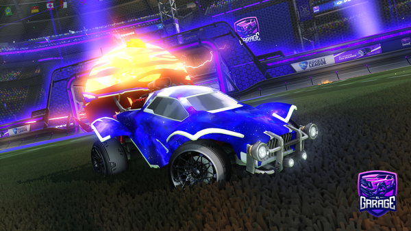 A Rocket League car design from traviscotch