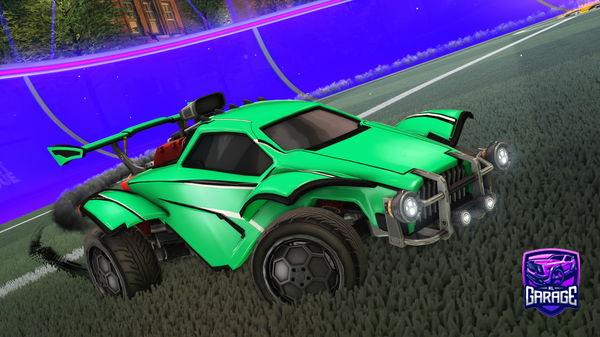 A Rocket League car design from Millapede