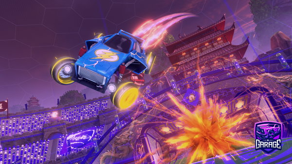 A Rocket League car design from guyllom91