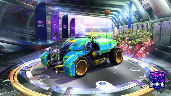 A Rocket League car design from dialeyz_rl