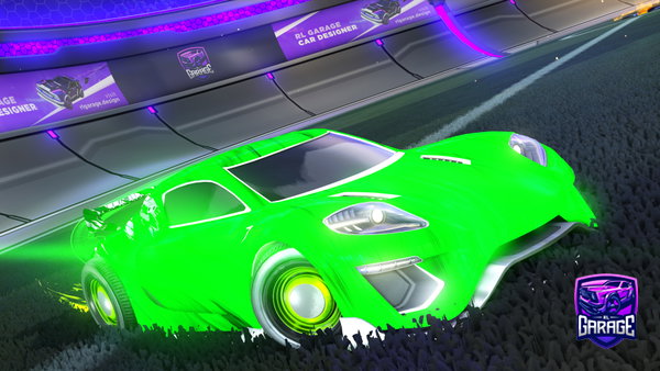 A Rocket League car design from jani_RL