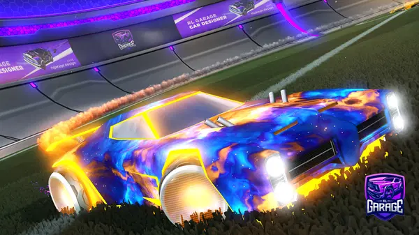 A Rocket League car design from Wingfeather